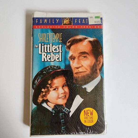 Shirley Temple VHS New/Sealed Lot Of 3 Heidi Curly Top Littlest Rebel Fox Video - Picture 6 of 7
